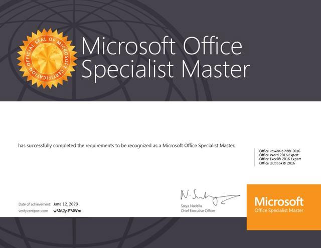 微軟MOS證書含金量到底有多高 微軟MOS證書含金量到底有多高